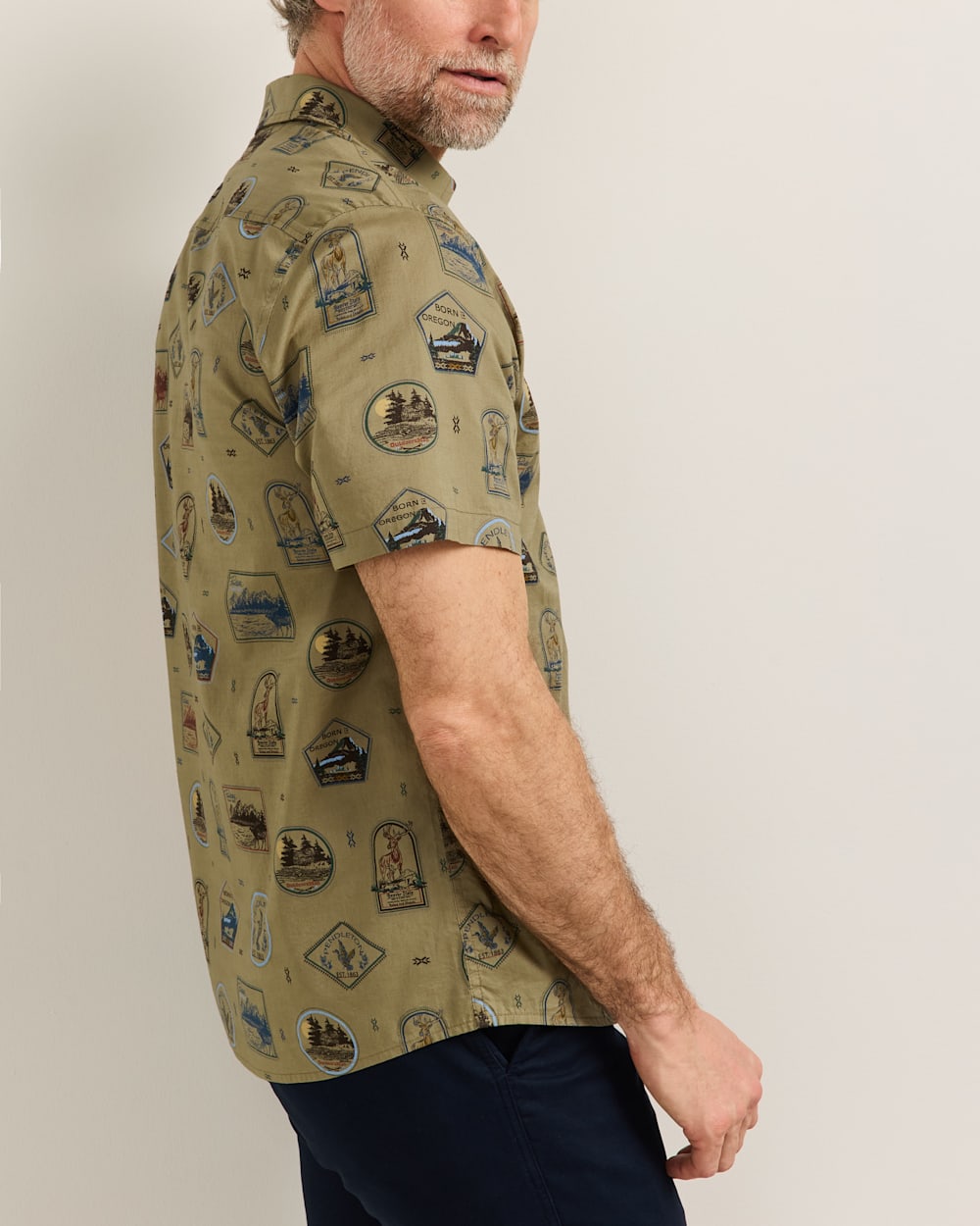 PENDLETON MEN'S SHORT-SLEEVE NATIONAL PARK SHORELINE SHIRT