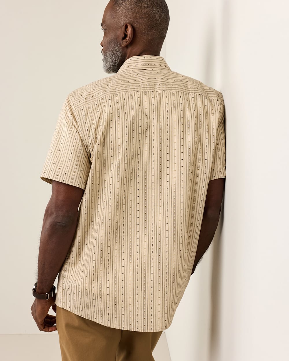 PENDLETON MEN'S SHORT-SLEEVE SHORELINE COTTON SHIRT