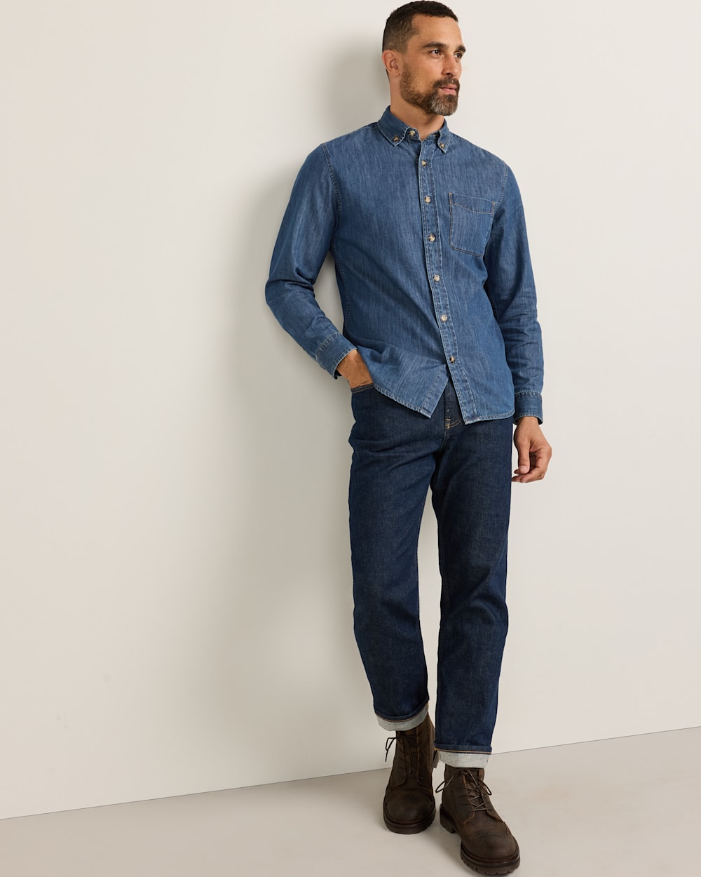 PENDLETON MEN'S RILEY DENIM SHIRT