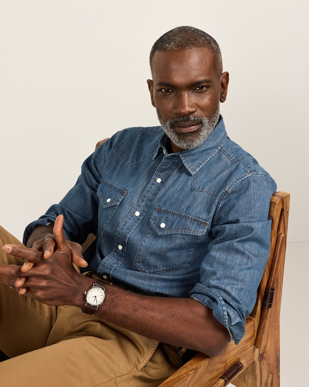 PENDLETON MEN'S GAMBLER DENIM SHIRT