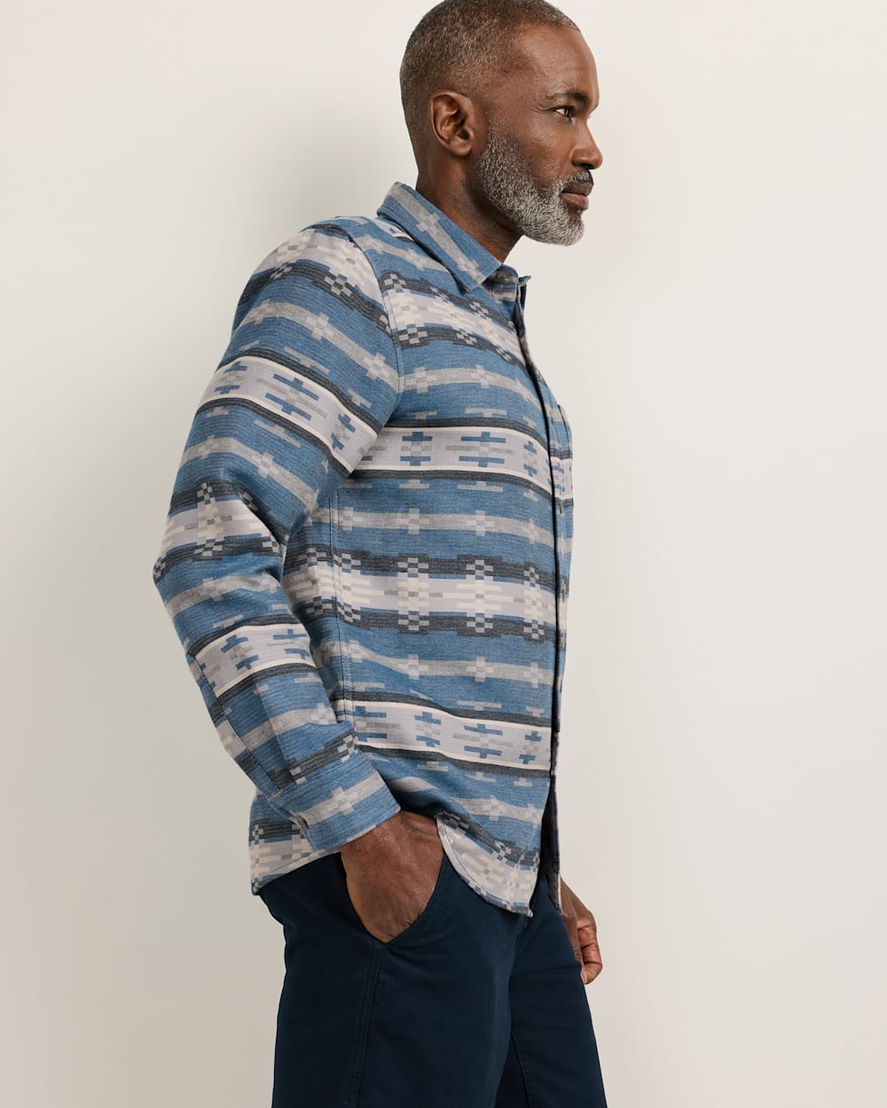 PENDLETON MEN'S PAINTED HILLS COTTON CHAMOIS SHIRT