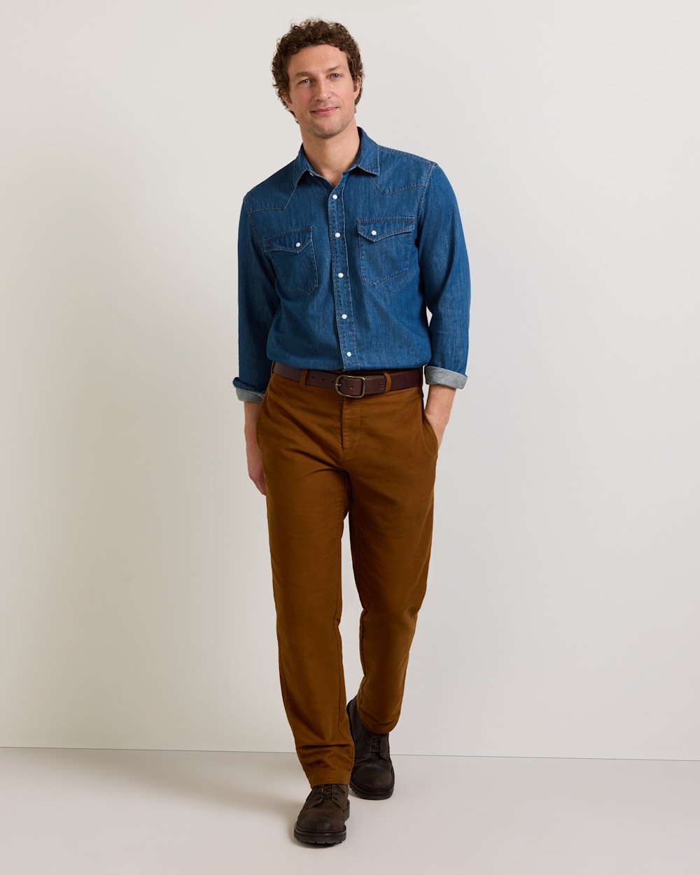 PENDLETON MEN'S RELAXED MOLESKIN CHINO PANTS