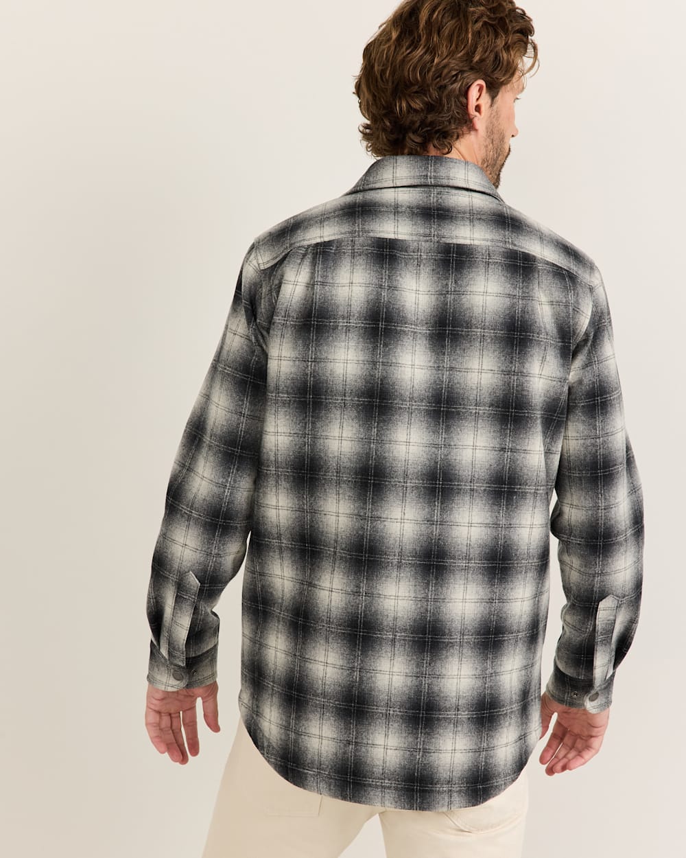 PENDLETON MEN'S PLAID QUILTED WOOL CPO JACKET