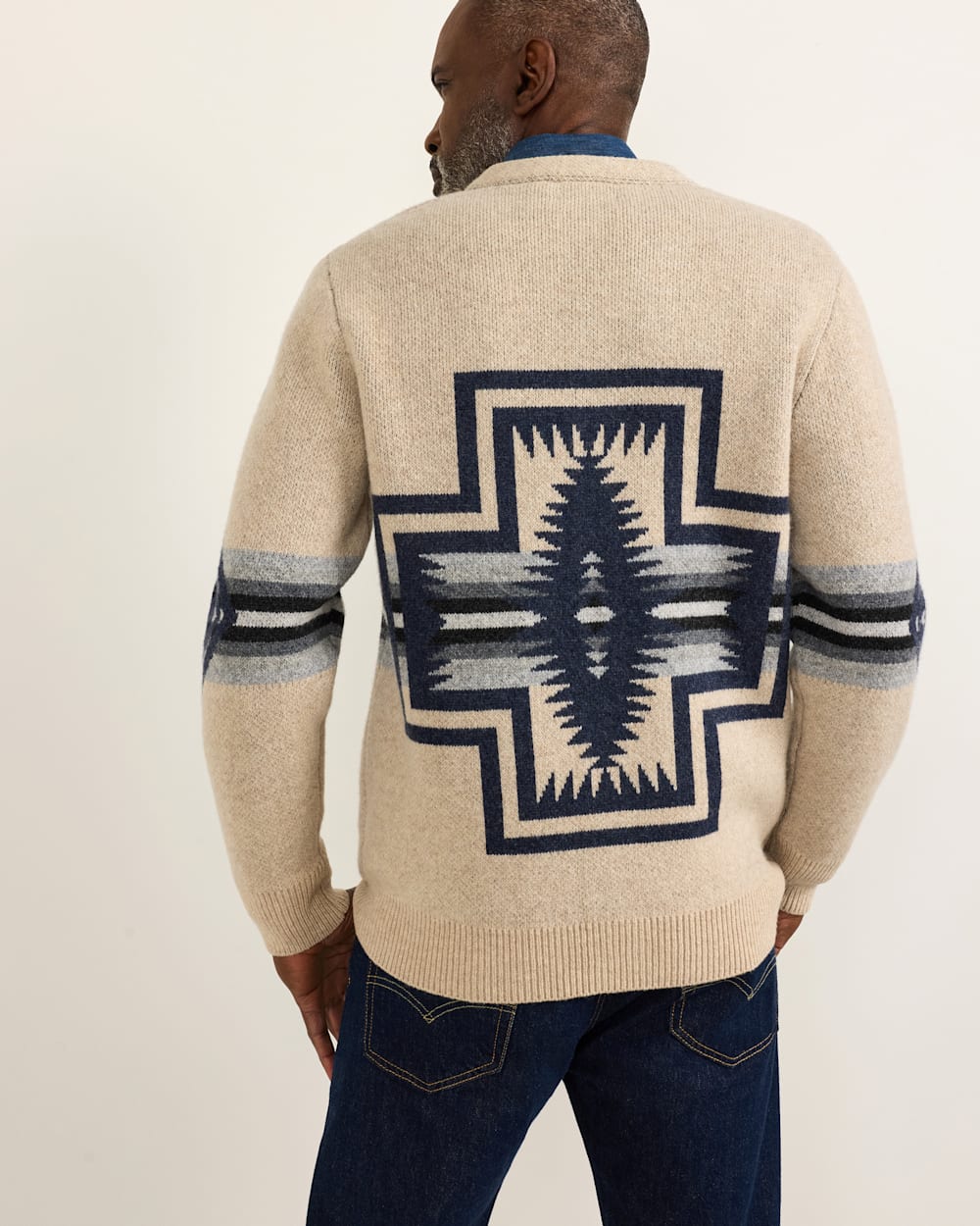 PENDLETON MEN'S HARDING LAMBSWOOL CARDIGAN