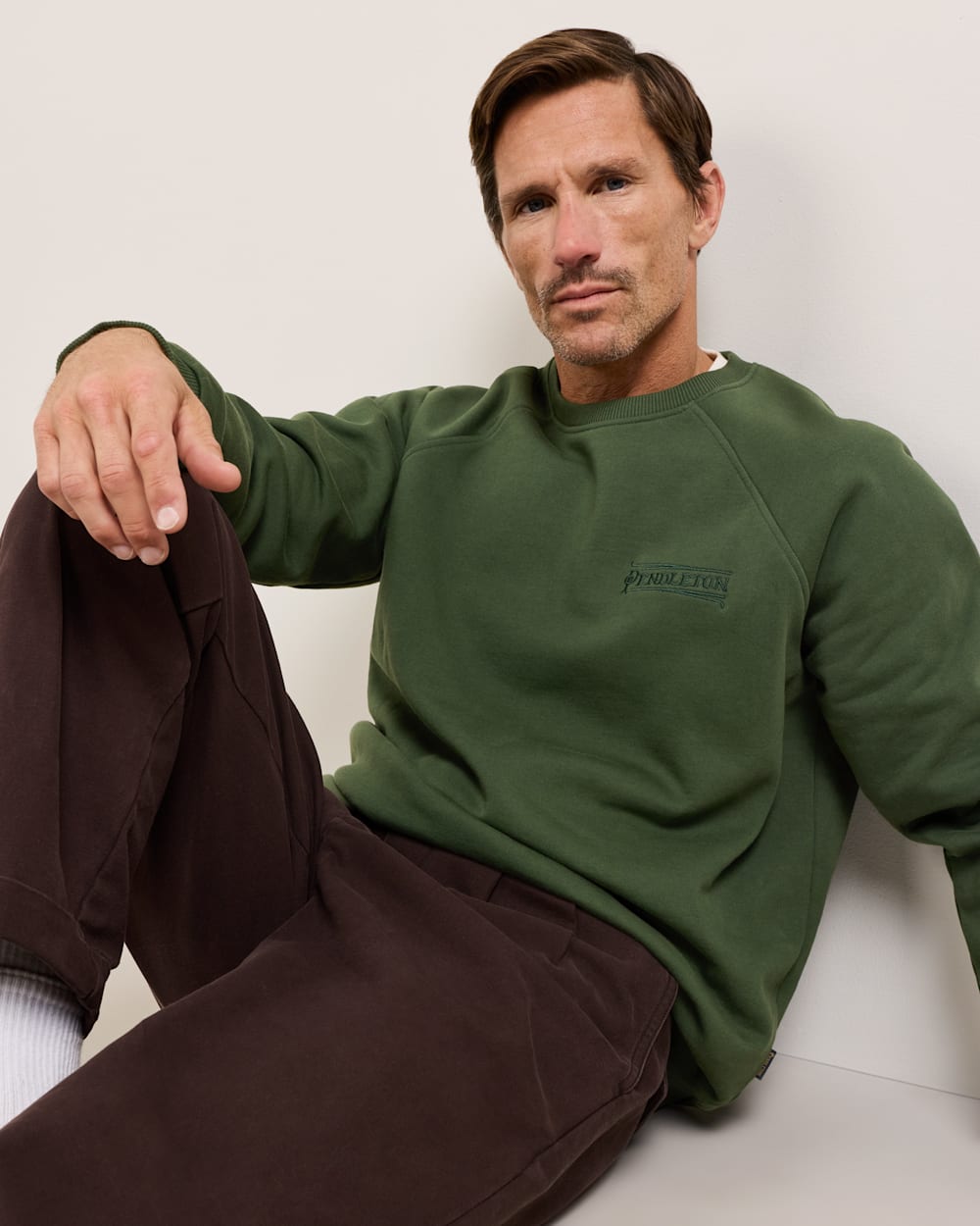 PENDLETON MEN'S FRENCH TERRY CREWNECK SWEATSHIRT