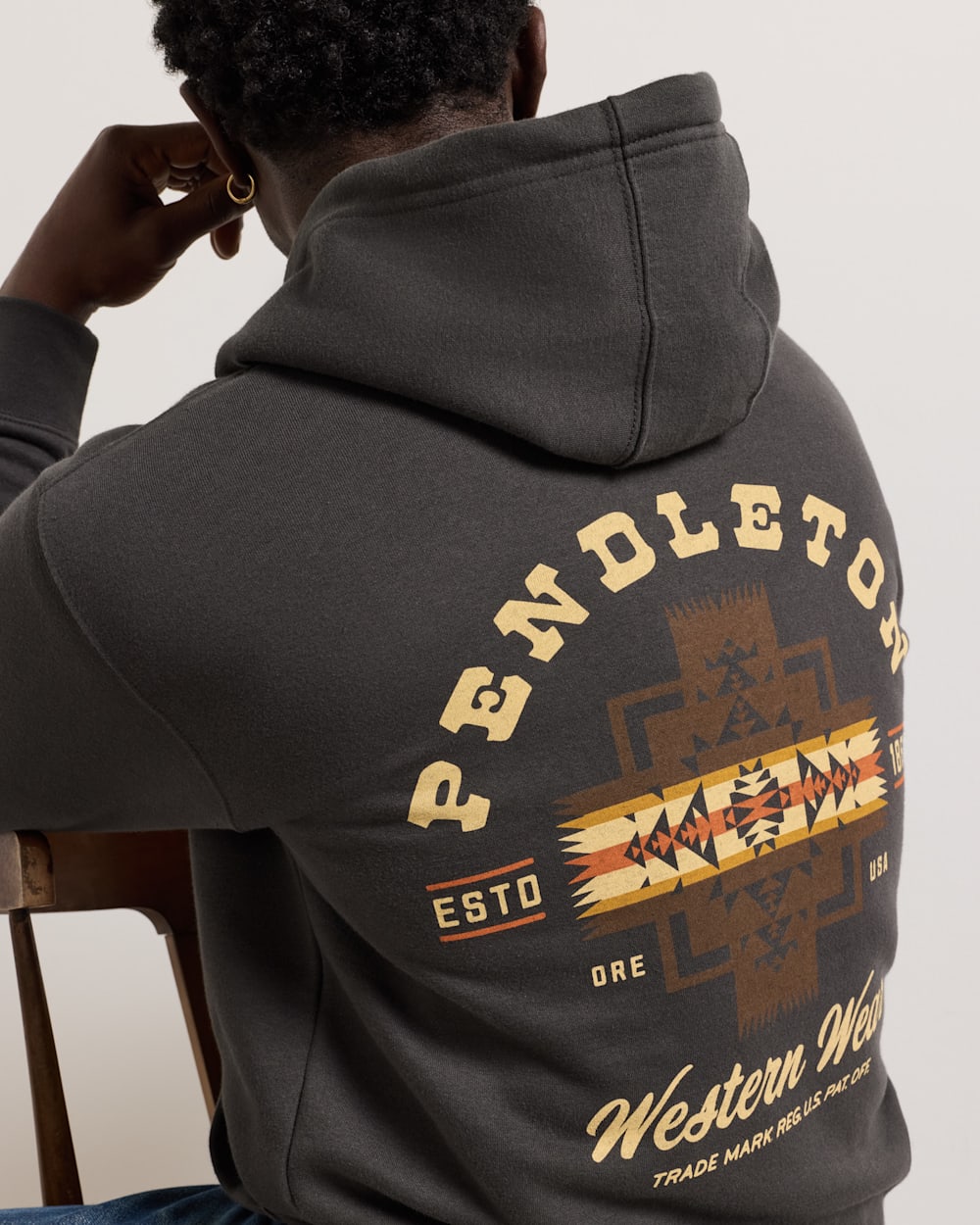 PENDLETON MEN'S GRAPHIC HOODIE