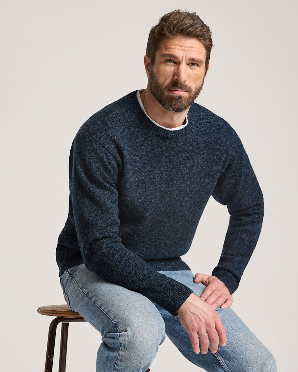 PENDLETON MEN'S SHETLAND COLLECTION SWEATER
