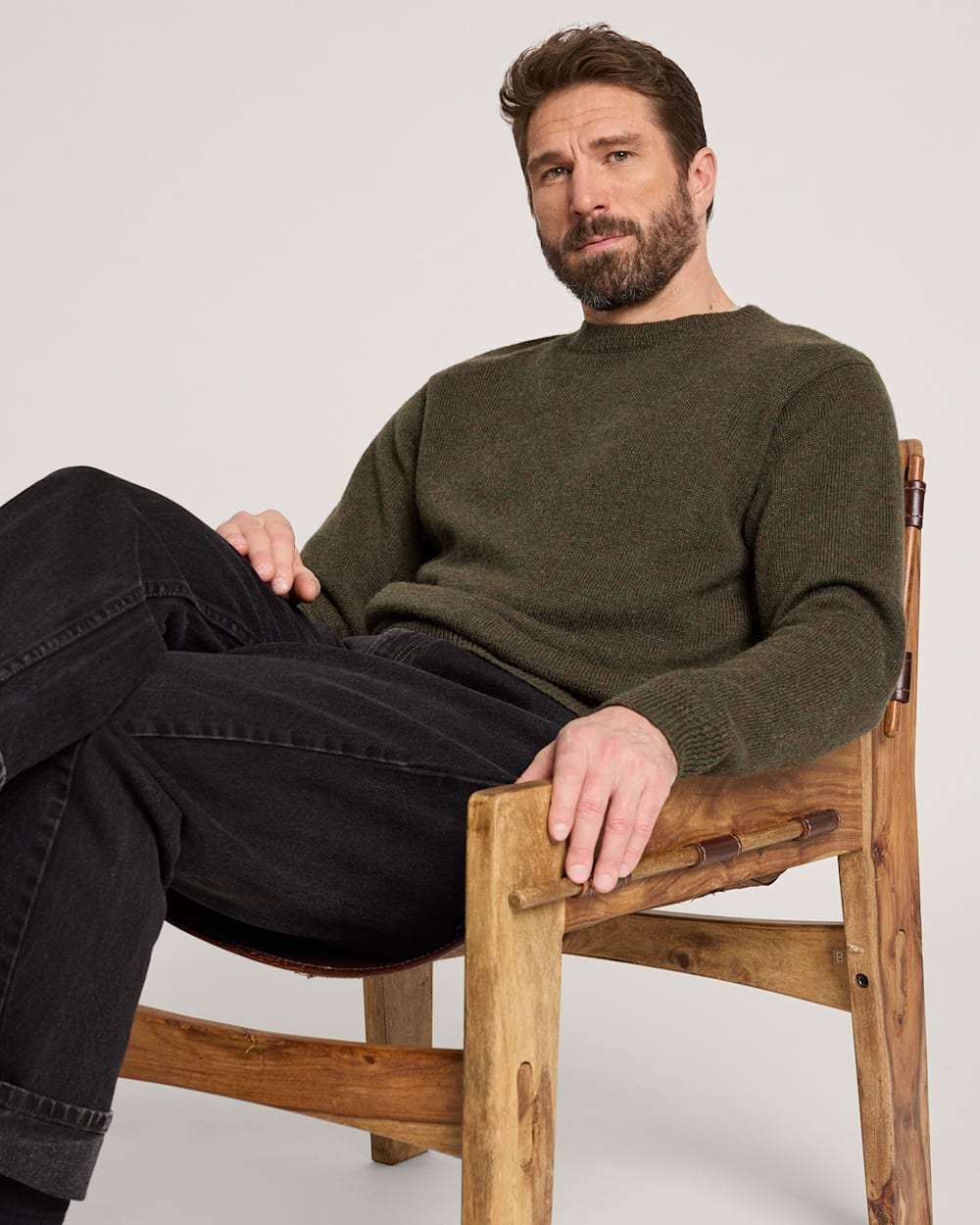 PENDLETON MEN'S SHETLAND COLLECTION SWEATER