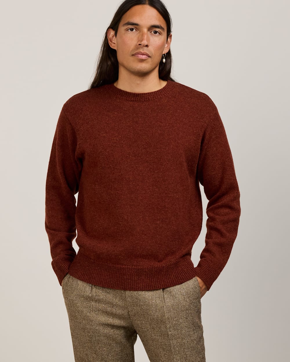 PENDLETON MEN'S SHETLAND COLLECTION SWEATER