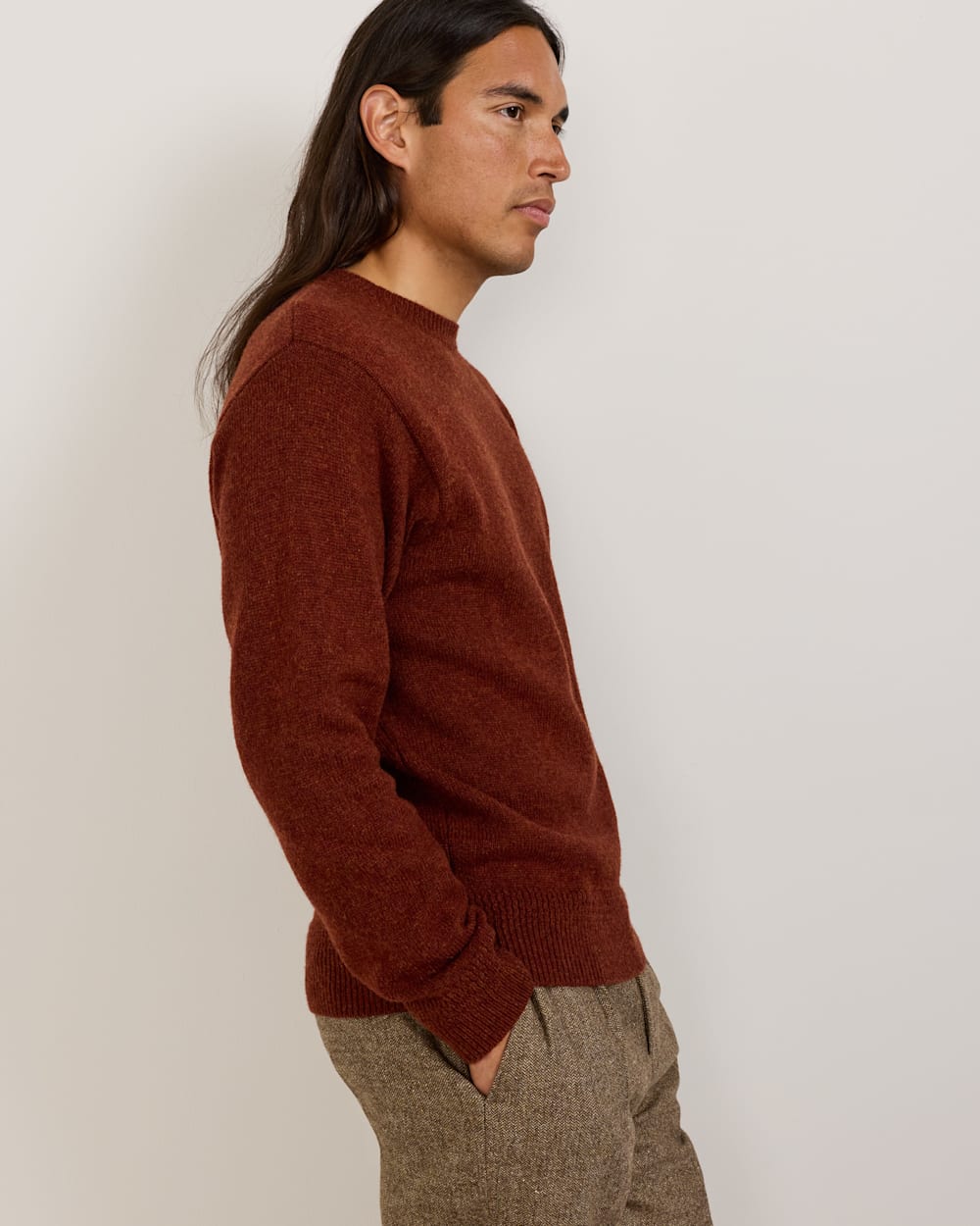 PENDLETON MEN'S SHETLAND COLLECTION SWEATER