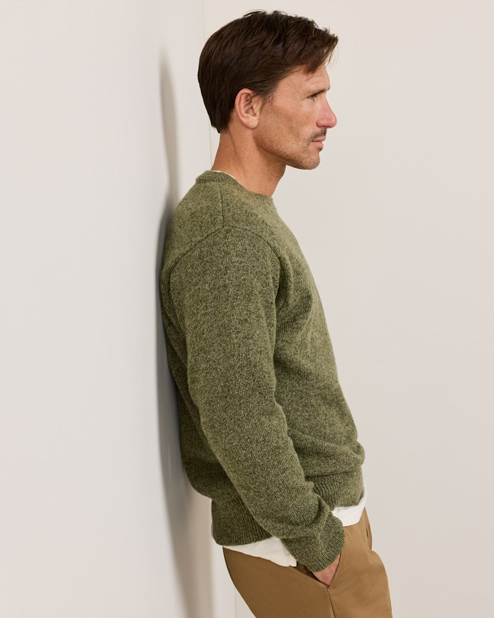PENDLETON MEN'S SHETLAND COLLECTION SWEATER