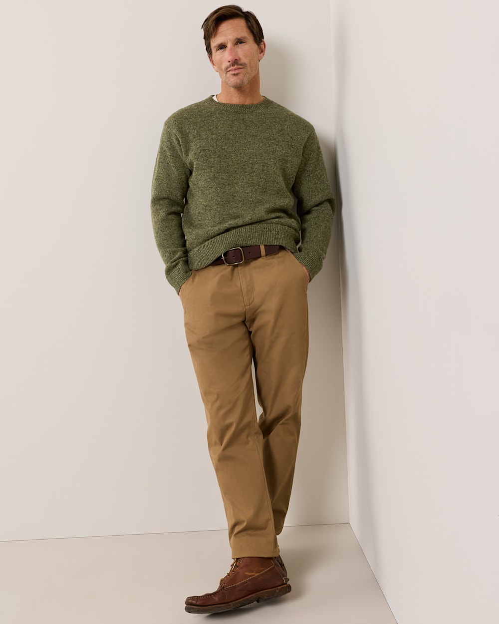 PENDLETON MEN'S SHETLAND COLLECTION SWEATER
