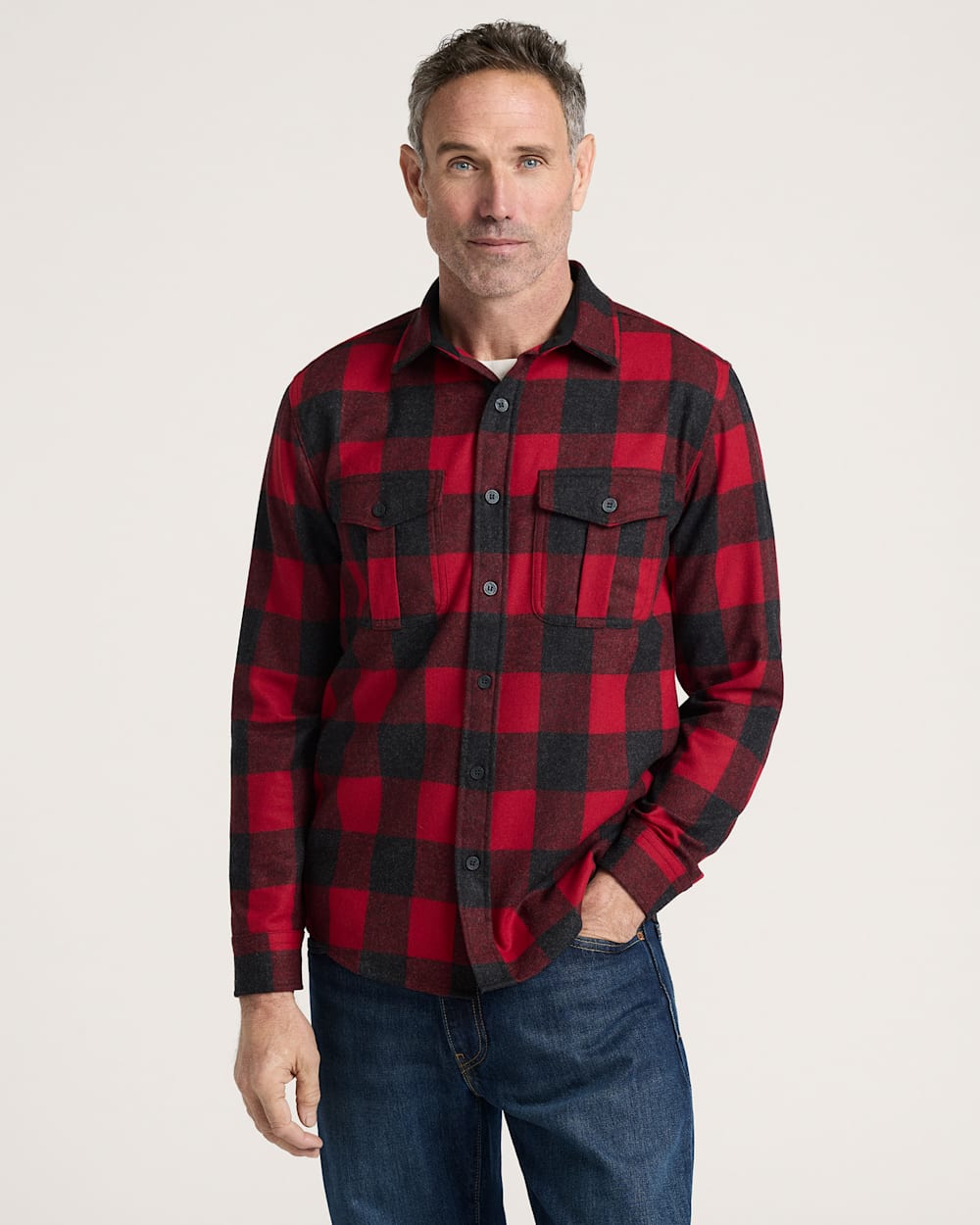 PENDLETON MEN'S BUFFALO CHECK SCOUT SHIRT