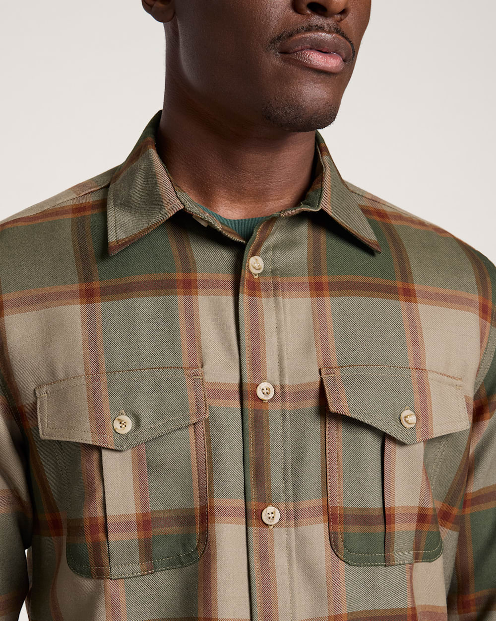 PENDLETON MEN'S PLAID HARRISON MERINO SHIRT
