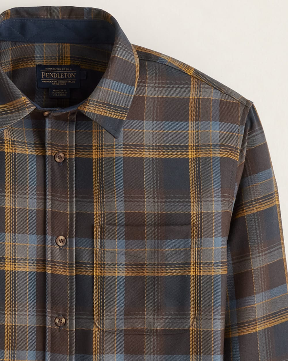 PENDLETON MEN'S PLAID MERINO LODGE SHIRT