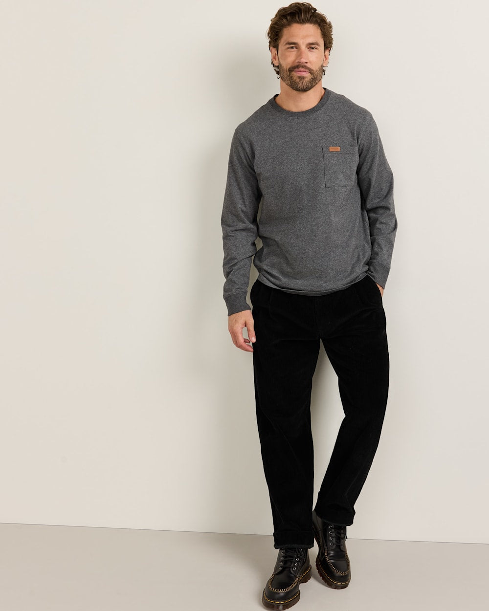 PENDLETON MEN'S LONG-SLEEVE DESCHUTES POCKET TEE