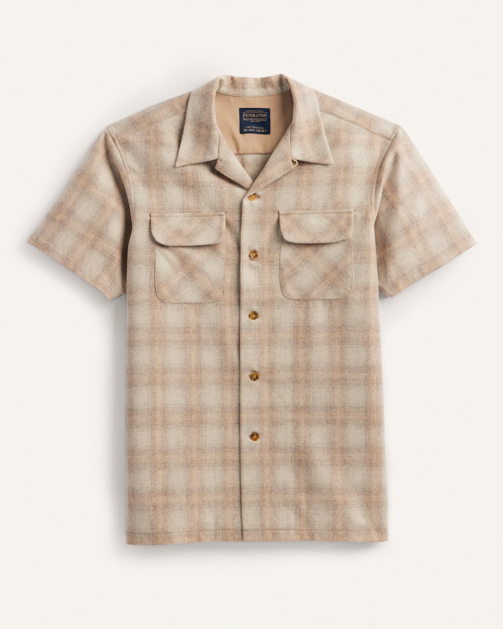 PENDLETON MEN'S SHORT-SLEEVE PLAID BOARD SHIRT