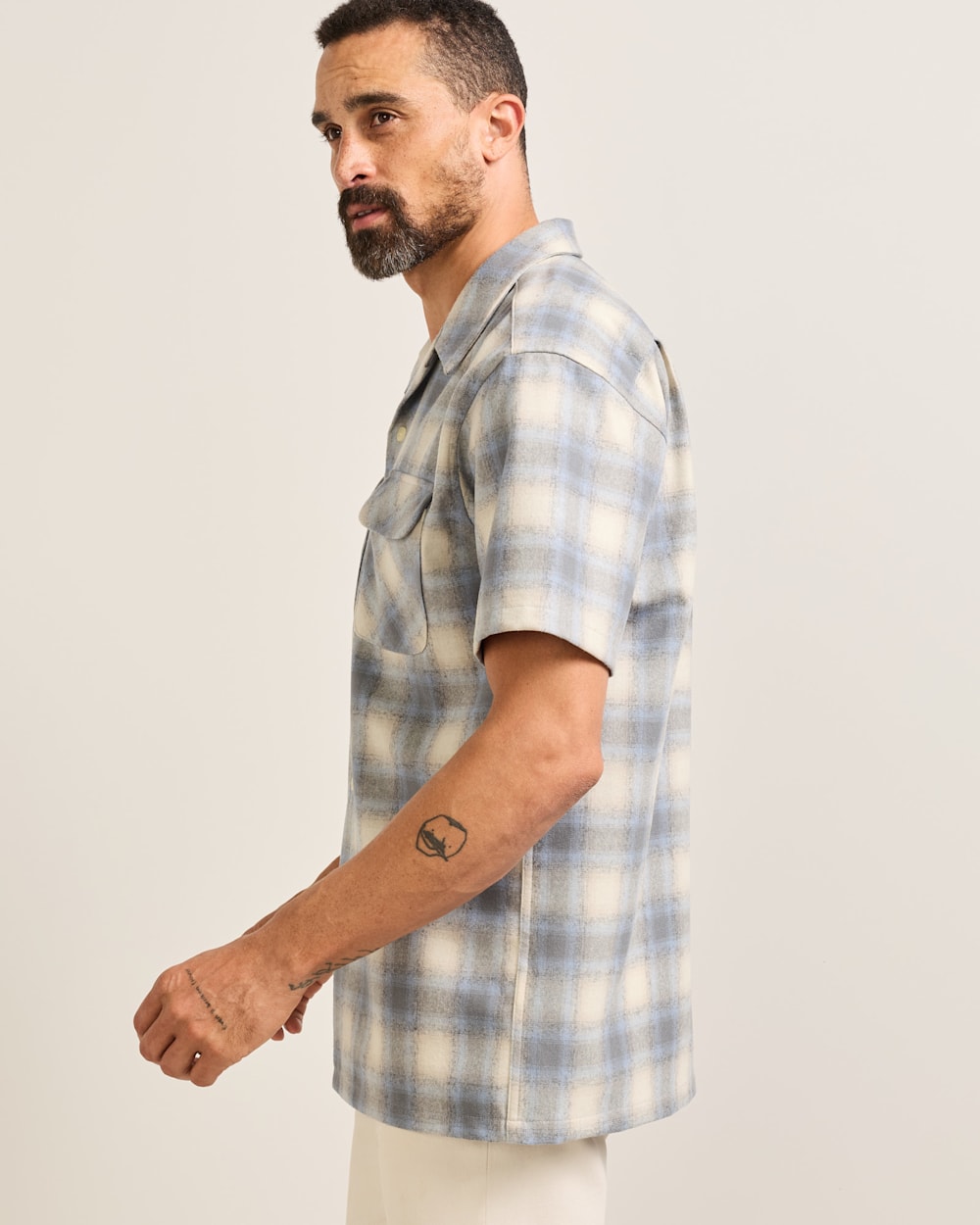 PENDLETON MEN'S SHORT-SLEEVE PLAID BOARD SHIRT
