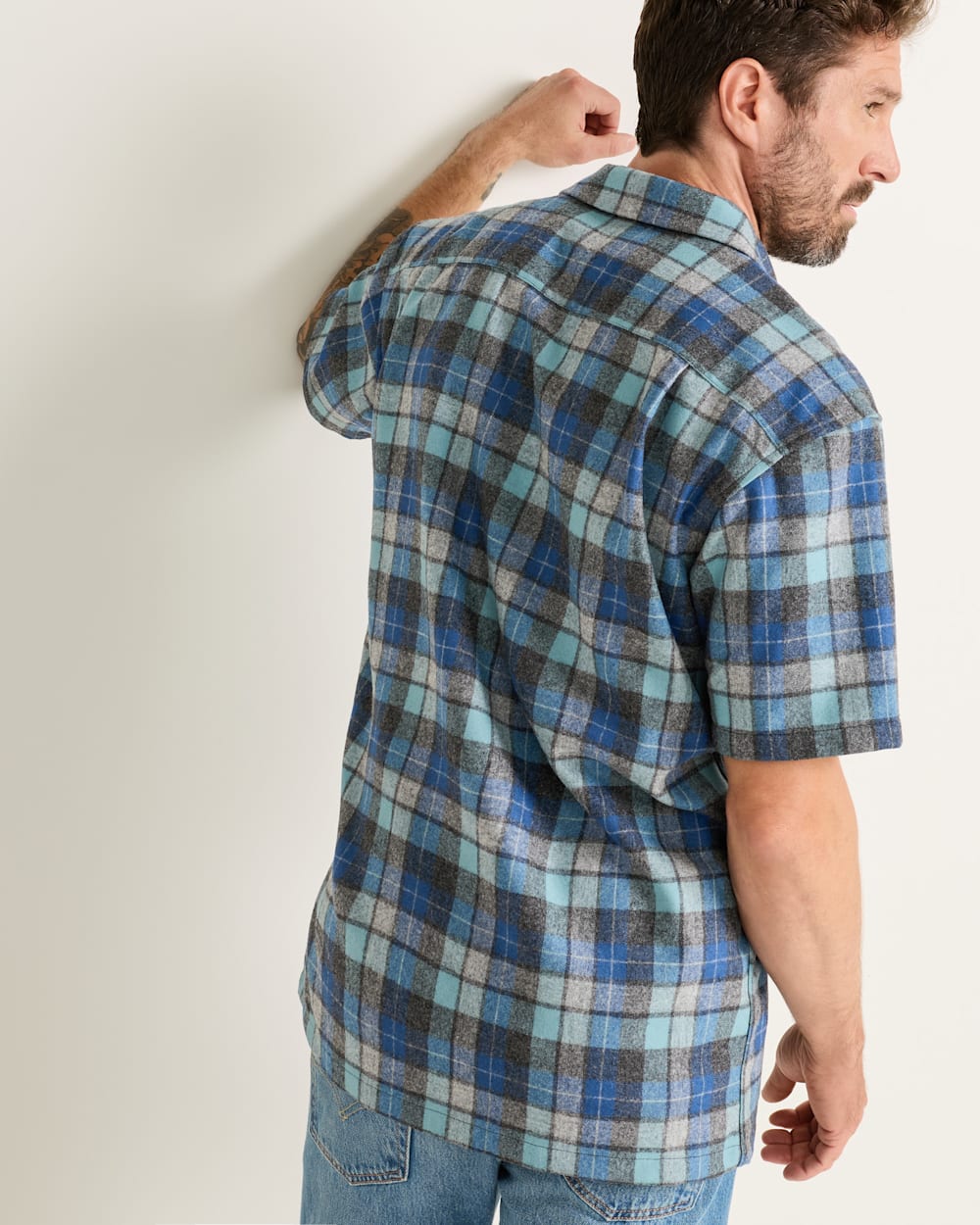 PENDLETON MEN'S SHORT-SLEEVE PLAID BOARD SHIRT