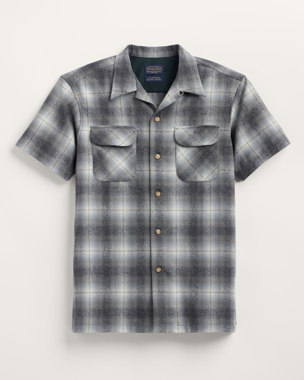 PENDLETON MEN'S SHORT-SLEEVE PLAID BOARD SHIRT