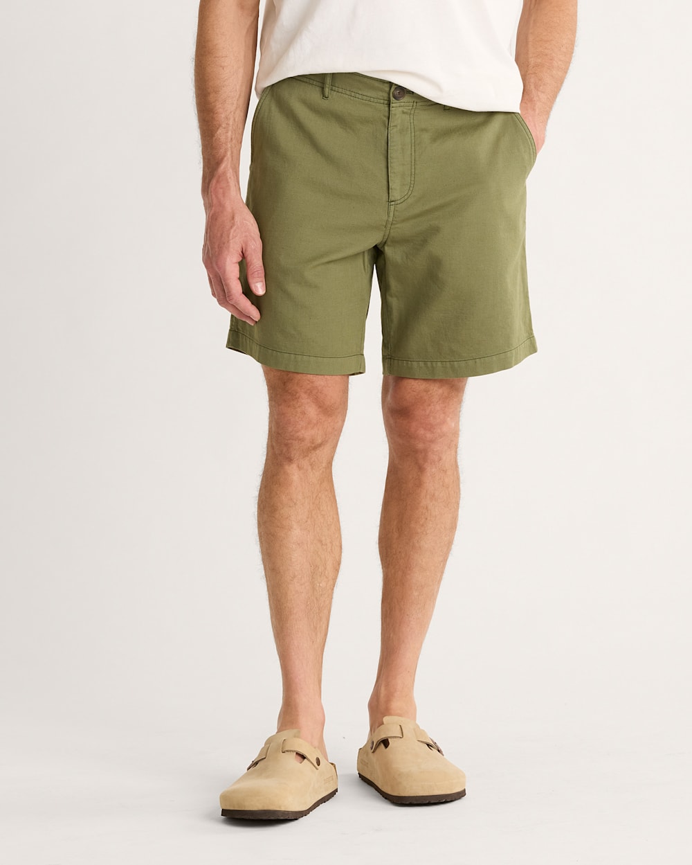 PENDLETON MEN'S SKYLER COTTON/LINEN SHORTS