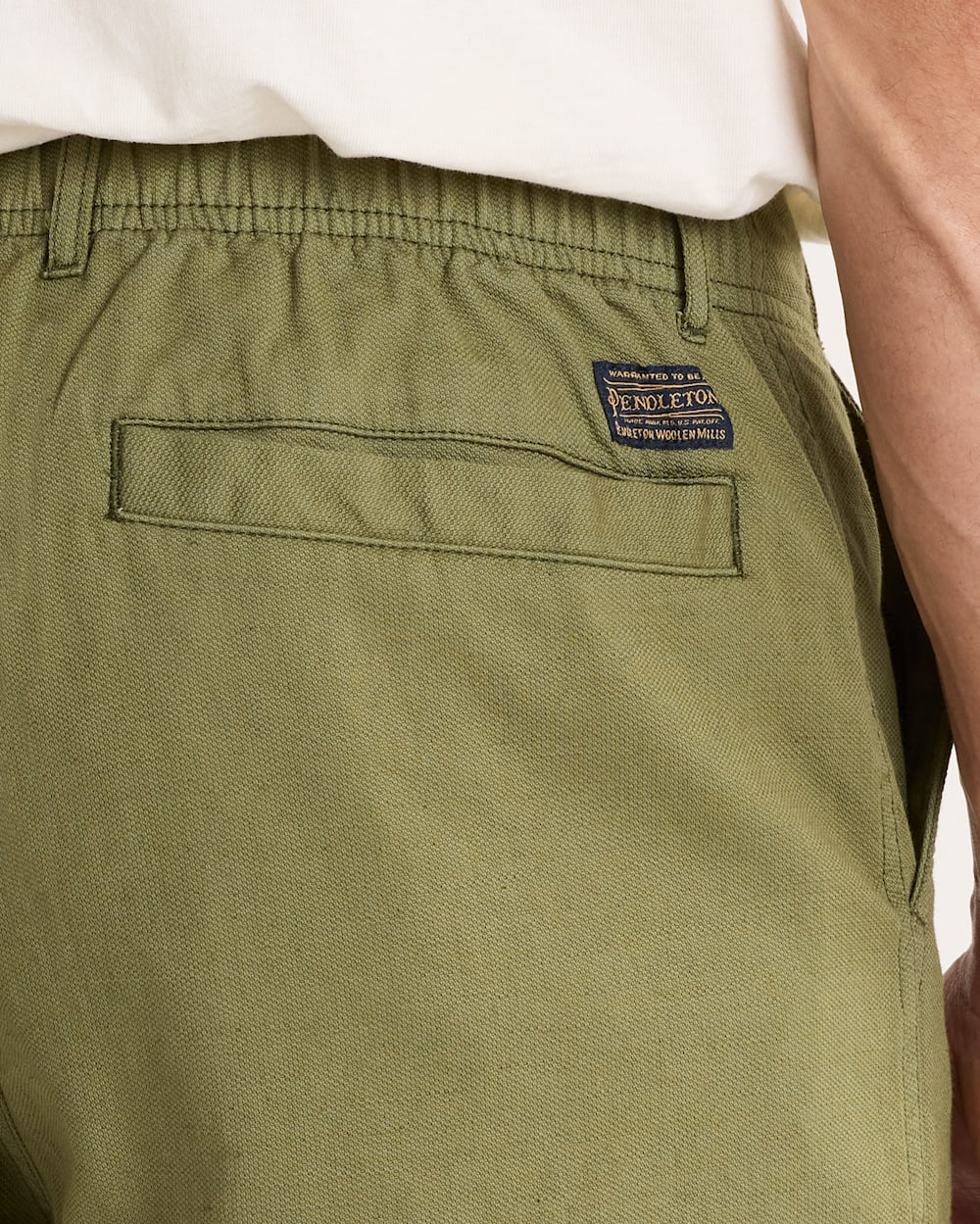 PENDLETON MEN'S SKYLER COTTON/LINEN SHORTS