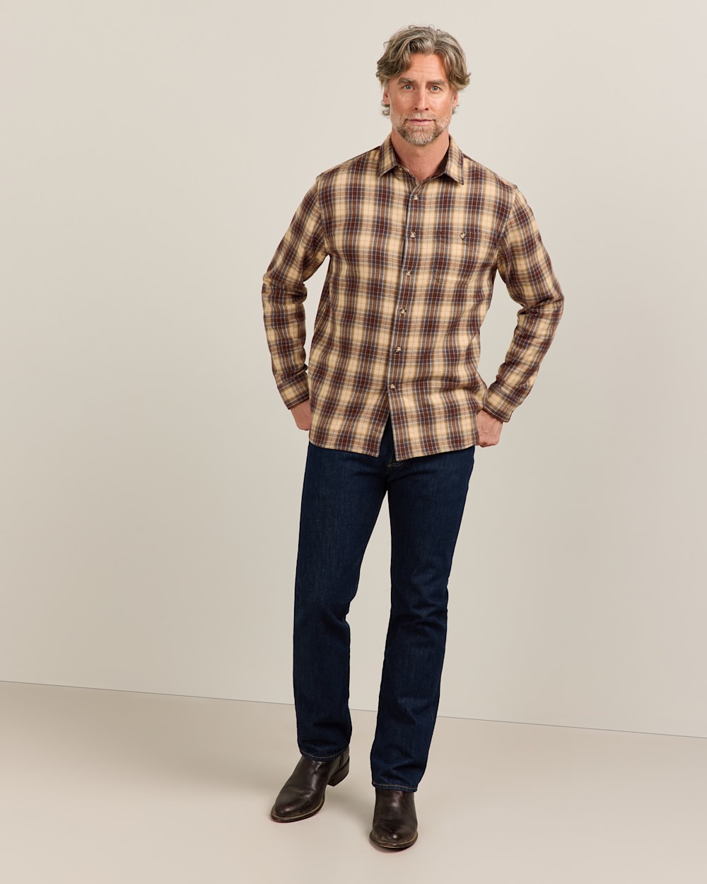 PENDLETON MEN'S PLAID COTTON FREMONT FLANNEL SHIRT