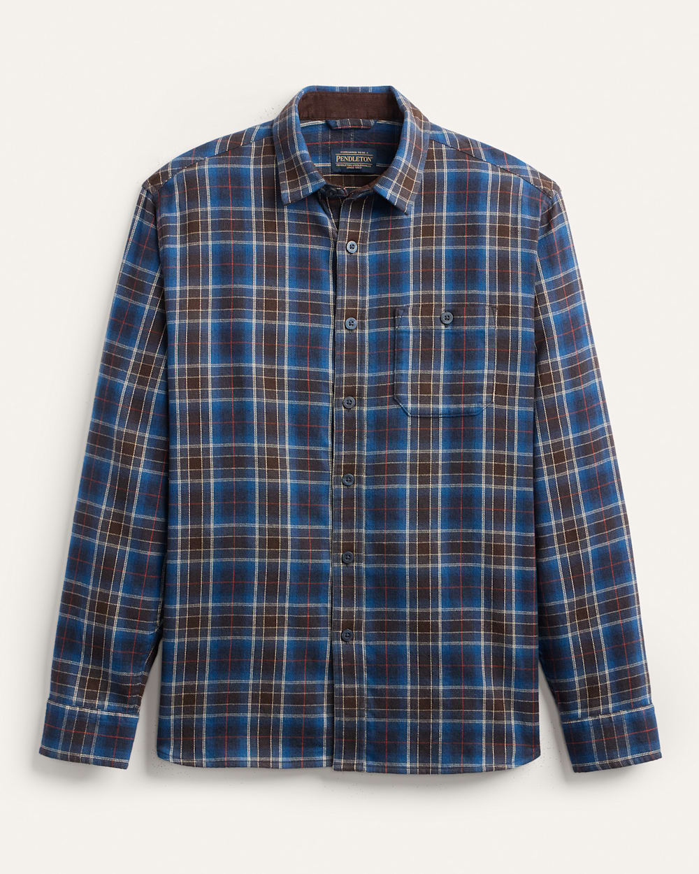 PENDLETON MEN'S PLAID COTTON FREMONT FLANNEL SHIRT