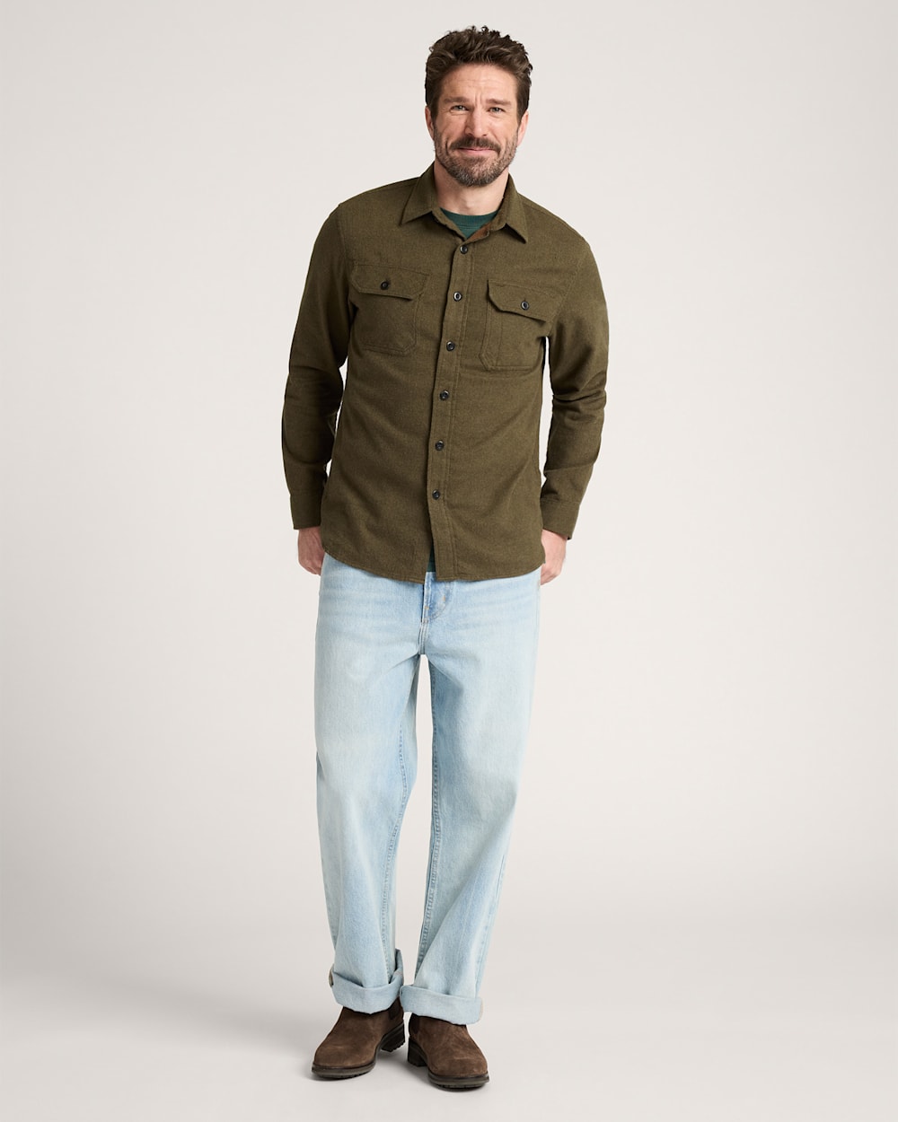 PENDLETON MEN'S BURNSIDE COTTON FLANNEL SHIRT