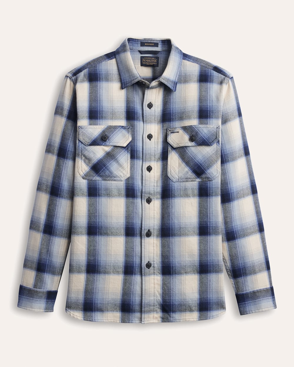 PENDLETON MEN'S PLAID BURNSIDE COTTON FLANNEL SHIRT