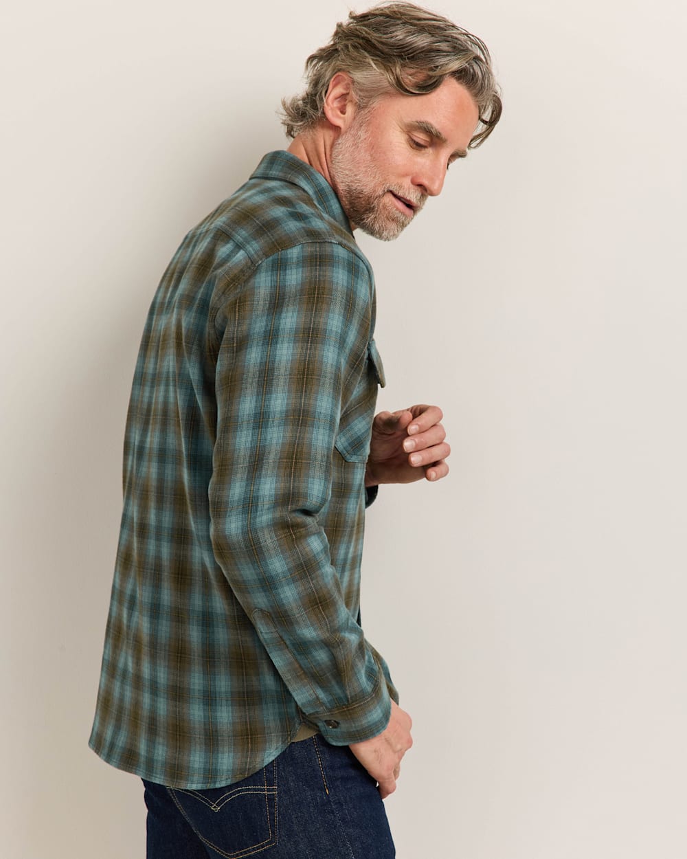 PENDLETON MEN'S PLAID BURNSIDE COTTON FLANNEL SHIRT