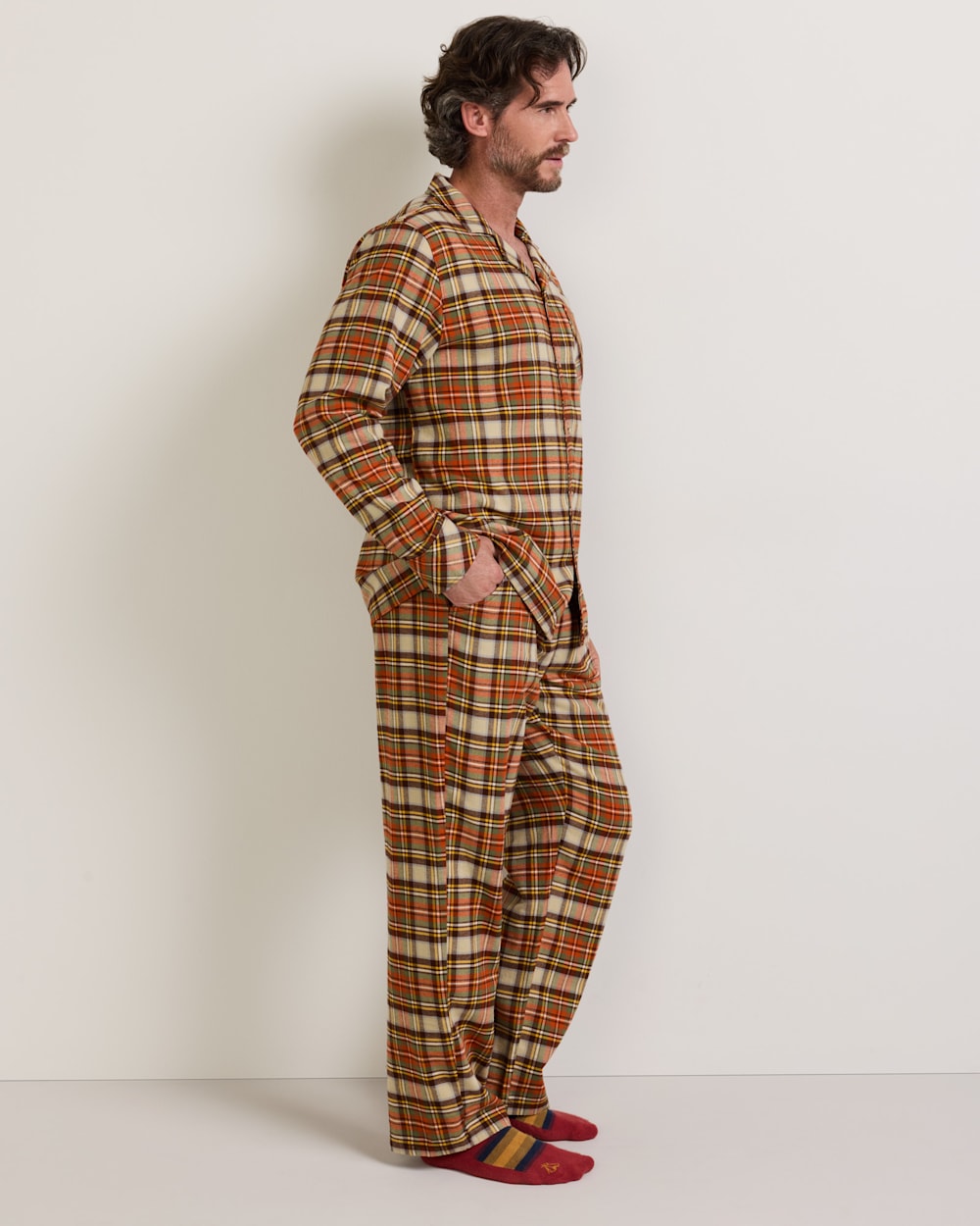 PENDLETON MEN'S PLAID FLANNEL PAJAMA SET