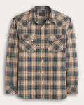 PENDLETON MEN'S PLAID SNAP-FRONT WYATT COTTON SHIRT