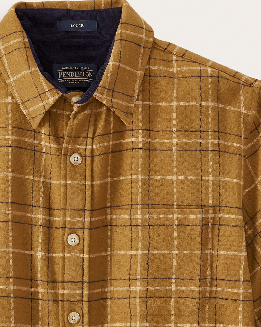 PENDLETON MEN'S PLAID MERINO LODGE SHIRT
