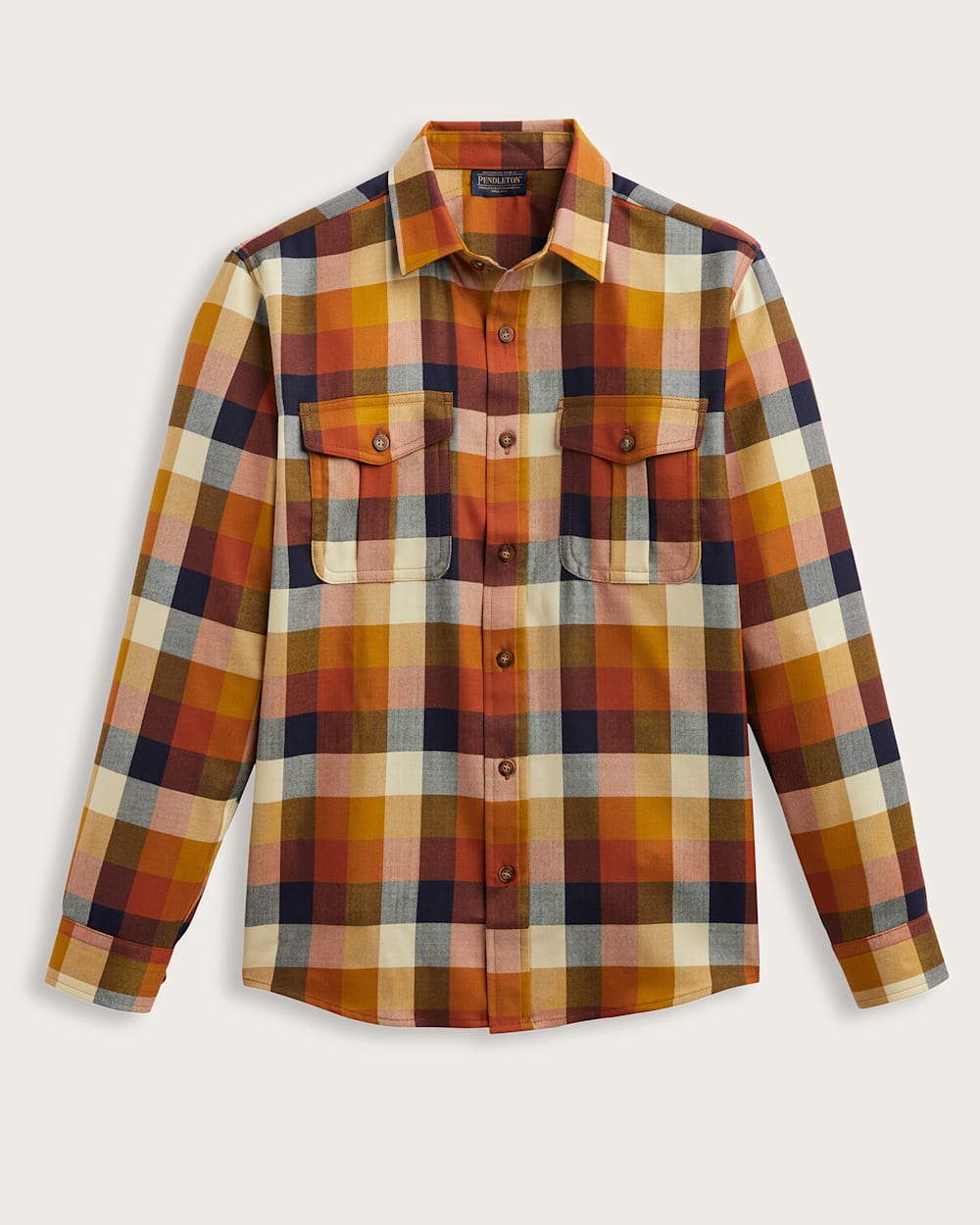 PENDLETON MEN'S PLAID HARRISON MERINO SHIRT
