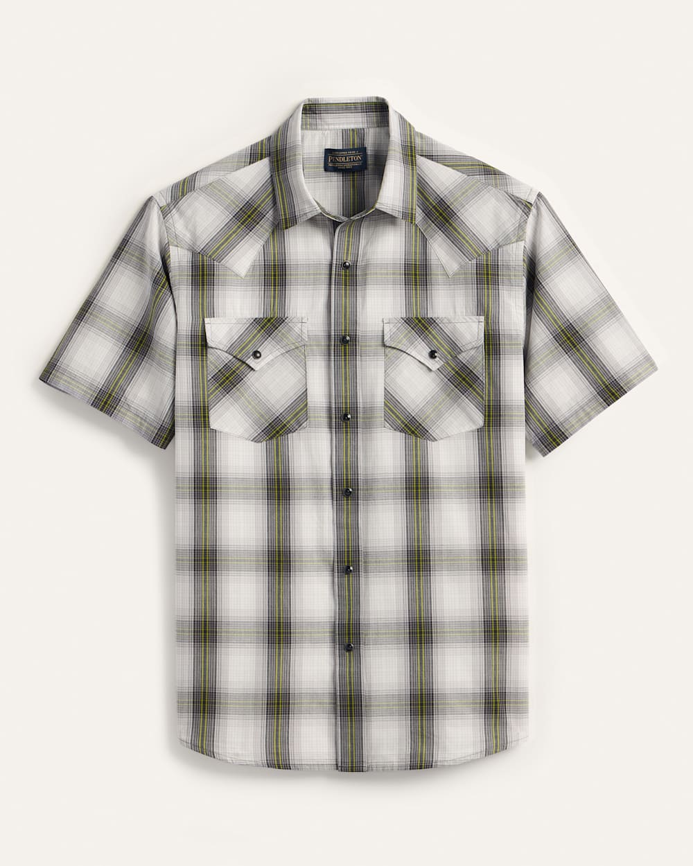 PENDLETON MEN'S SHORT-SLEEVE PLAID FRONTIER SHIRT