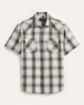 PENDLETON MEN'S SHORT-SLEEVE PLAID FRONTIER SHIRT