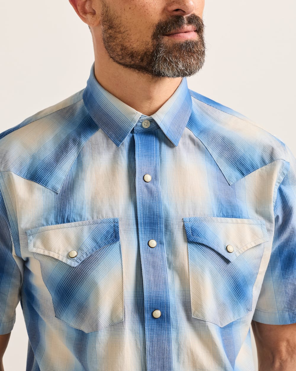 PENDLETON MEN'S SHORT-SLEEVE PLAID FRONTIER SHIRT