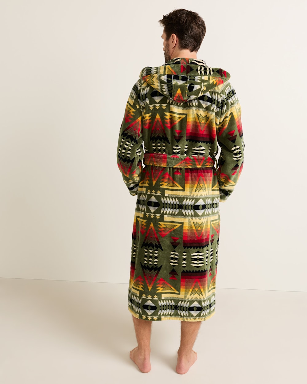 PENDLETON UNISEX PONDEROSA COTTON TERRY VELOUR BATHROBE