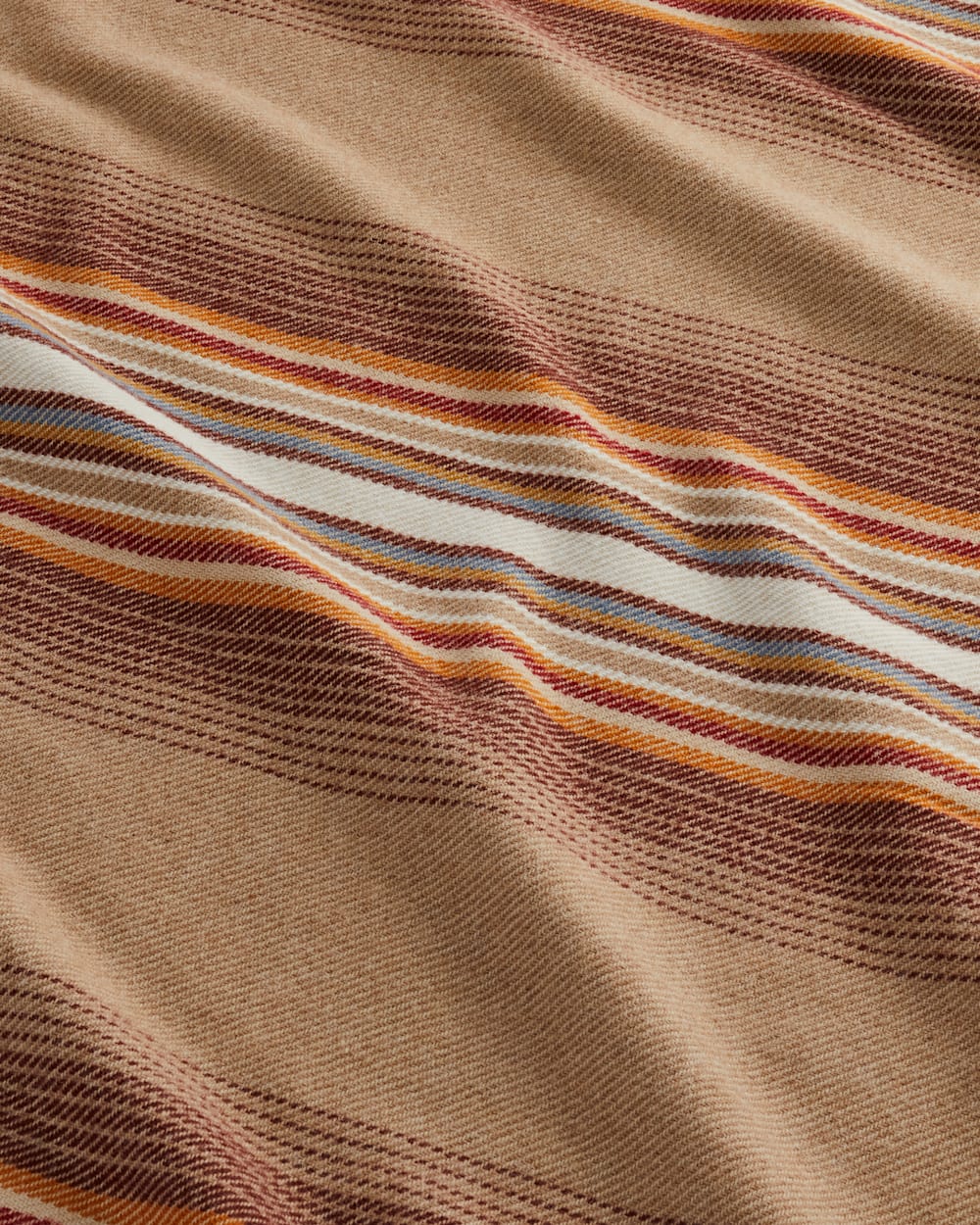 PENDLETON ECO-WISE WOOL PLAID/STRIPE BLANKET
