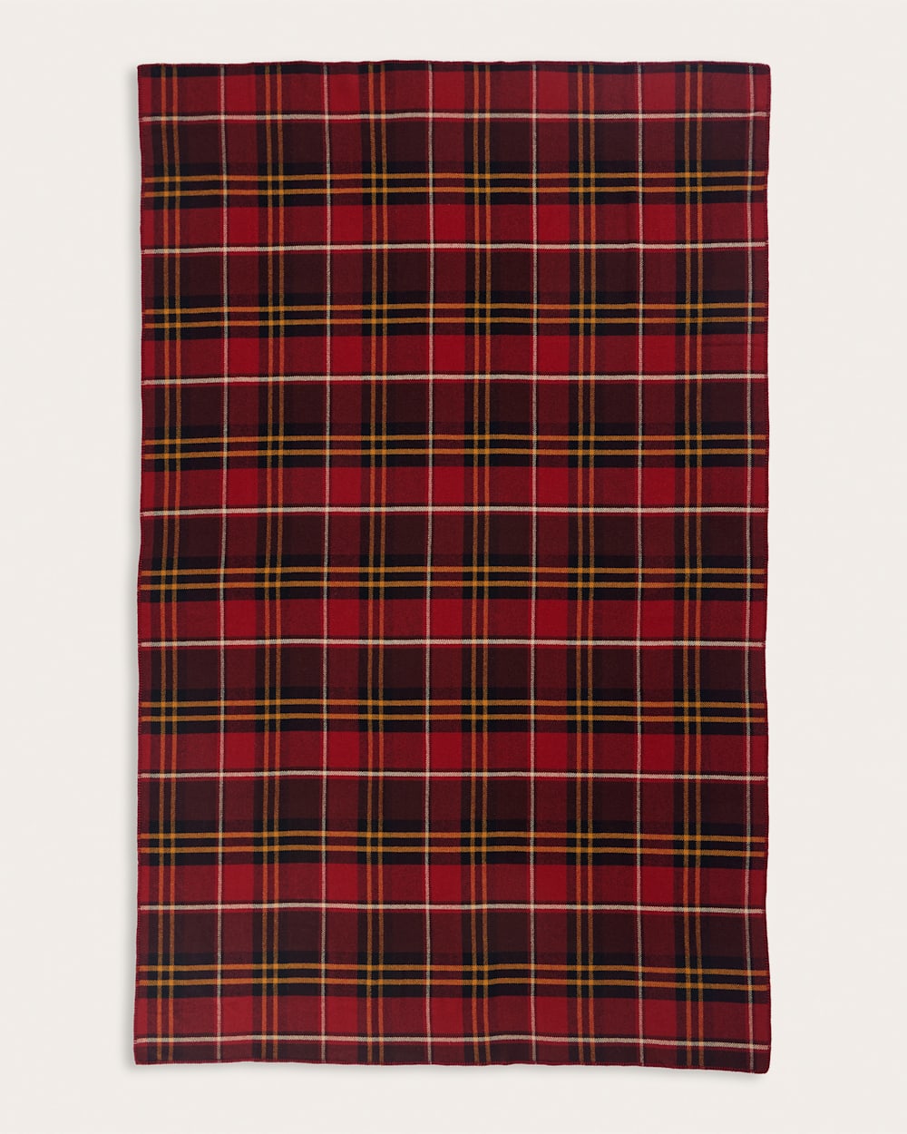 PENDLETON ECO-WISE WOOL PLAID/STRIPE BLANKET