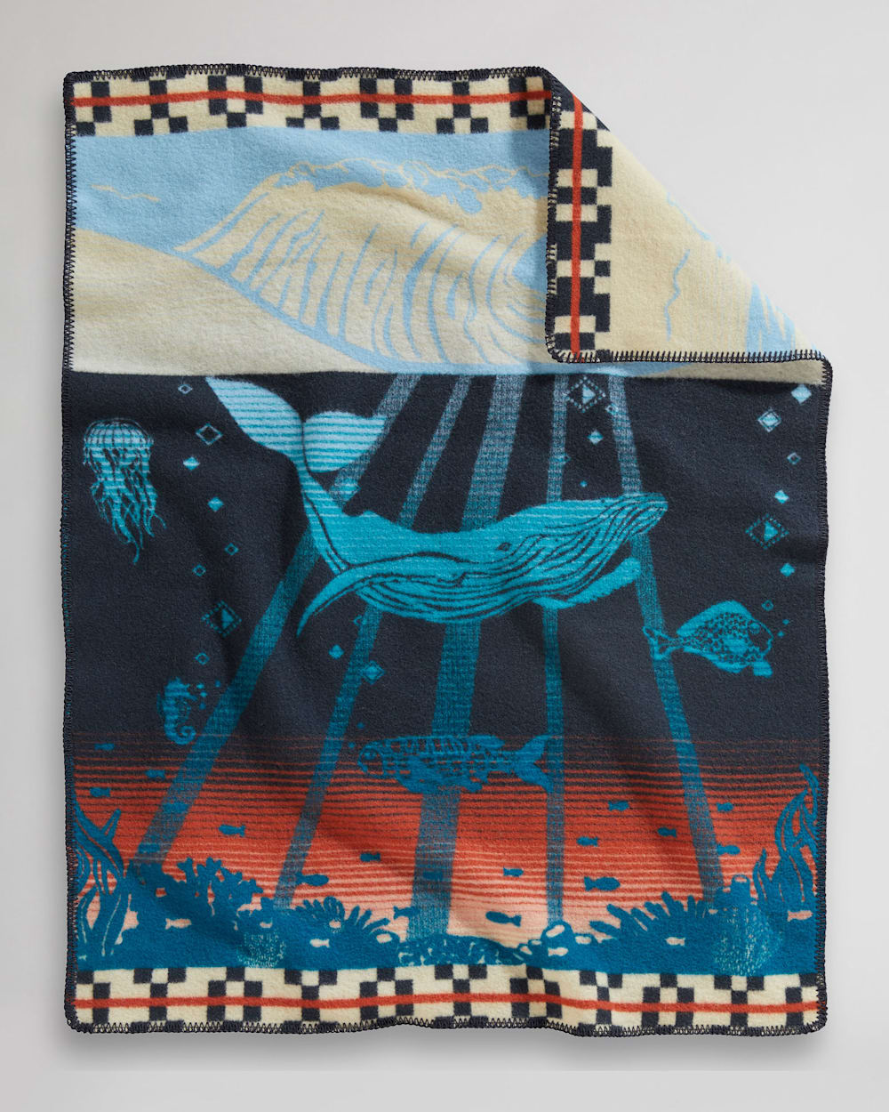 PENDLETON TIDE SCHOOL CRIB BLANKET