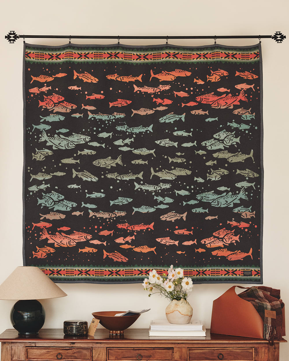 PENDLETON SALMON RUN THROW