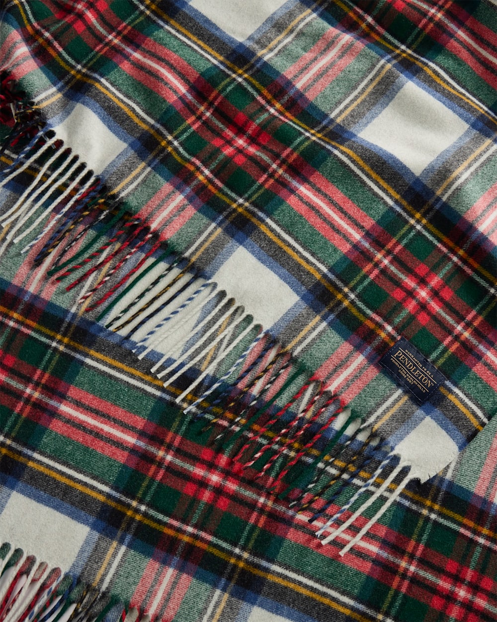 PENDLETON PLAID 5TH AVENUE MERINO THROW