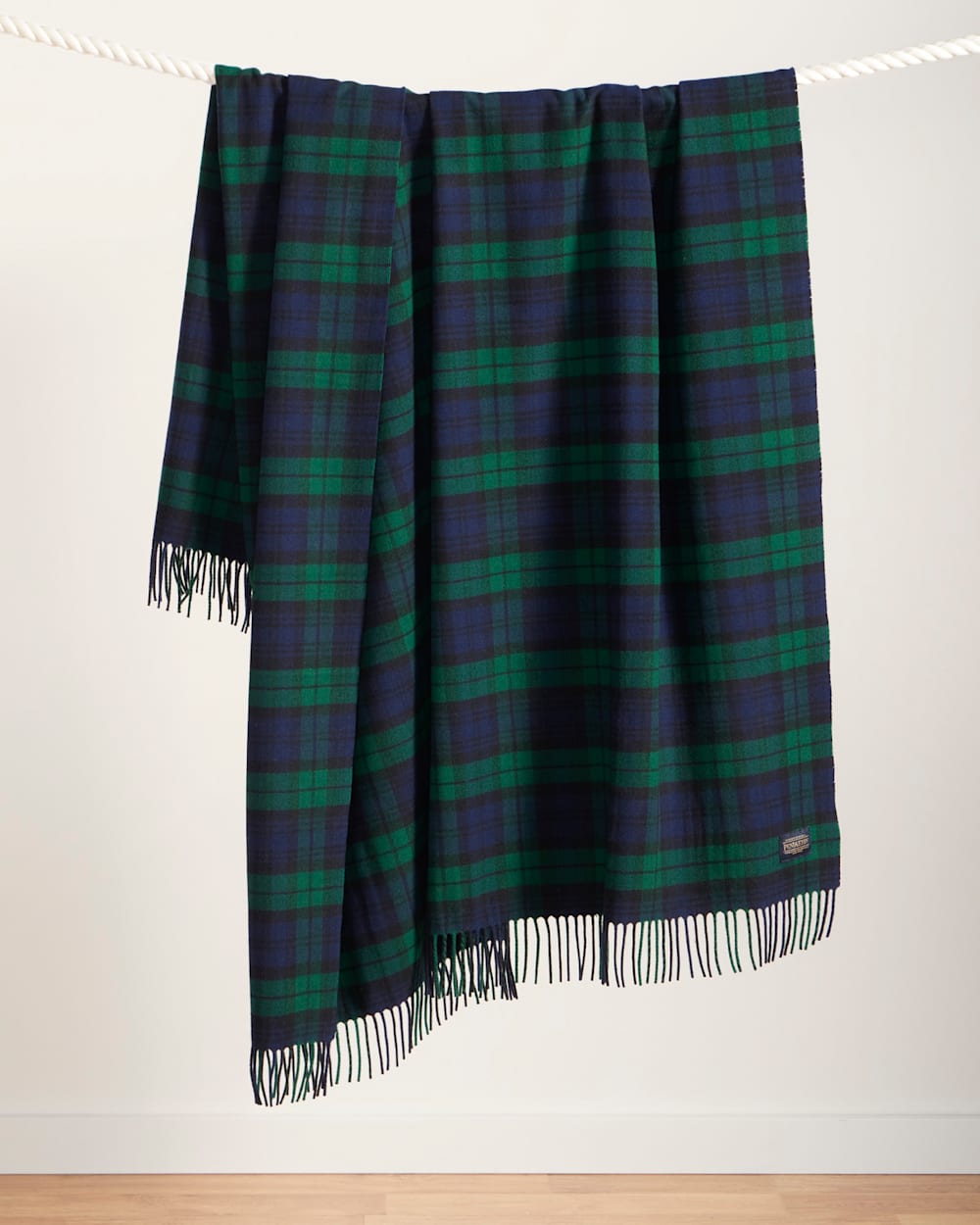 PENDLETON PLAID 5TH AVENUE MERINO THROW
