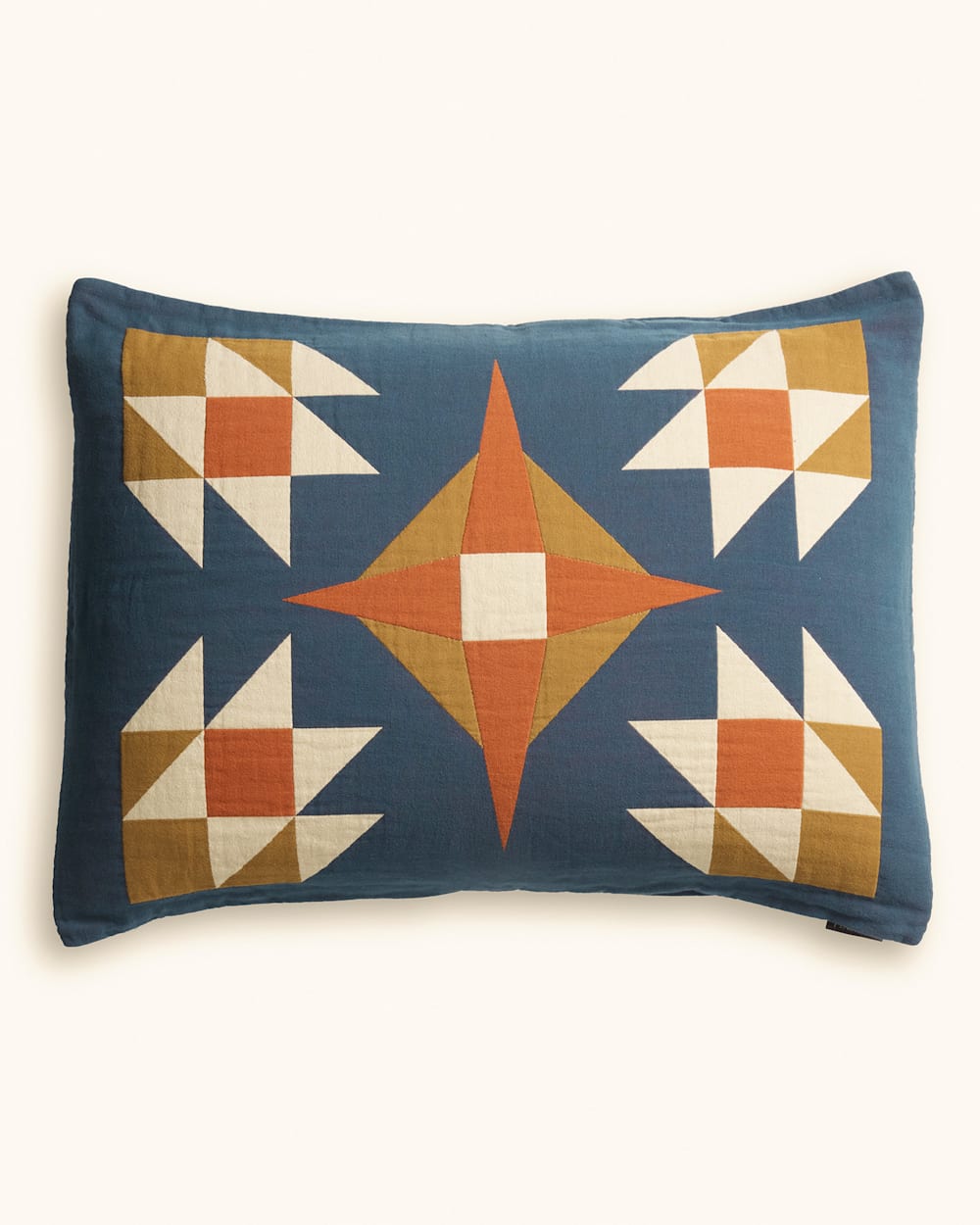 PENDLETON QUILTED STAR COTTON MATELASSE COVERLET