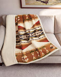PENDLETON PLUSH REVERSIBLE THROW