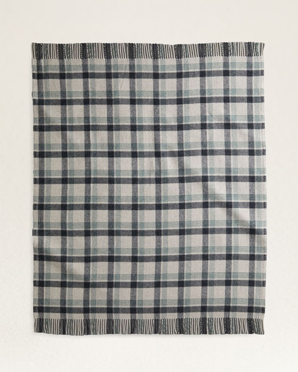 PENDLETON ECO-WISE WOOL FRINGED THROW