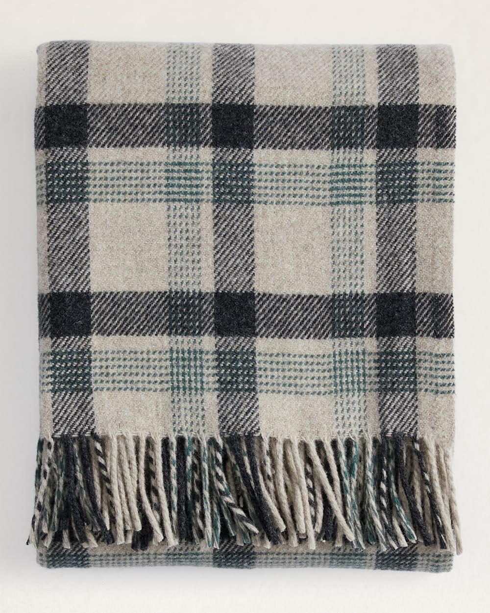 PENDLETON ECO-WISE WOOL FRINGED THROW
