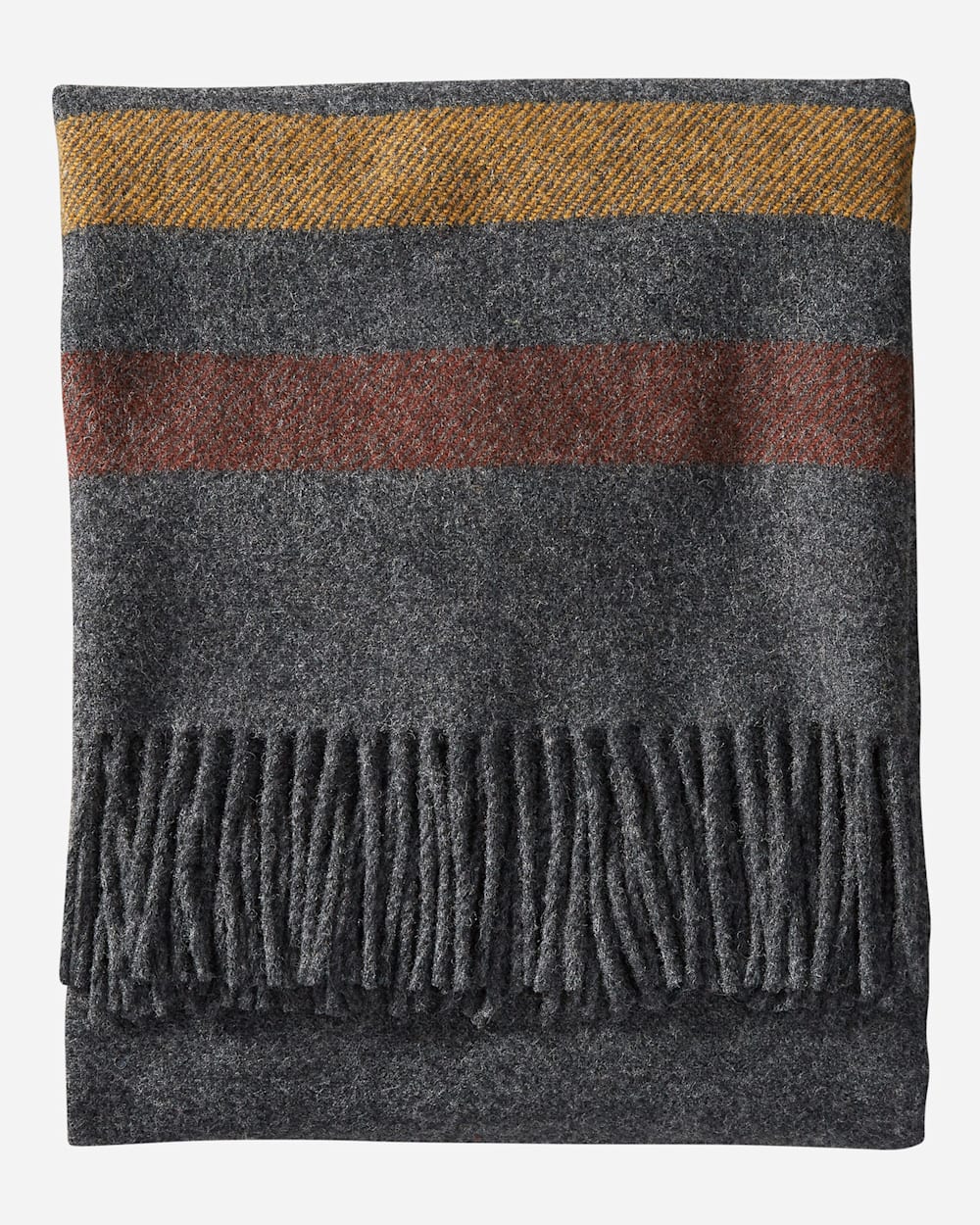 PENDLETON ECO-WISE WOOL FRINGED THROW